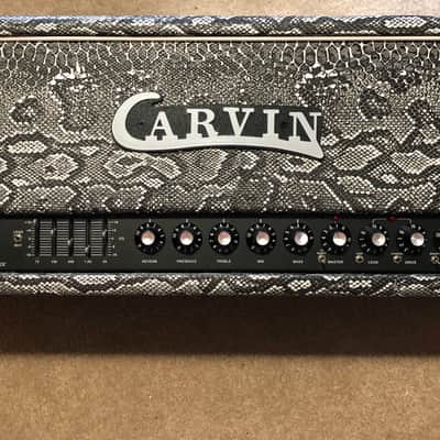 Carvin X100B Series 4 Python tolex tube amp head image 1