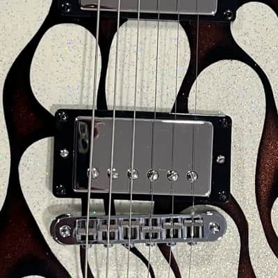 Gibson SG Standard '61 2022 custom painted Flame relic image 5