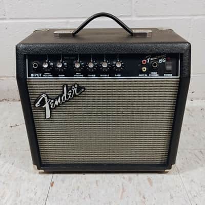 Fender Frontman 15G Series II 2-Channel 15-Watt 1x8" Guitar Practice Amp 2002 - 2010 - Black image 1