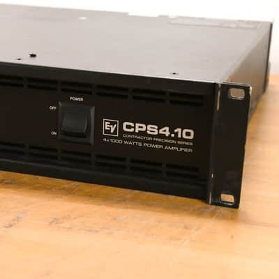 Electro-Voice (EV) CPS4.10 4-Channel 1000W Power Amplifier CG01YKX image 2