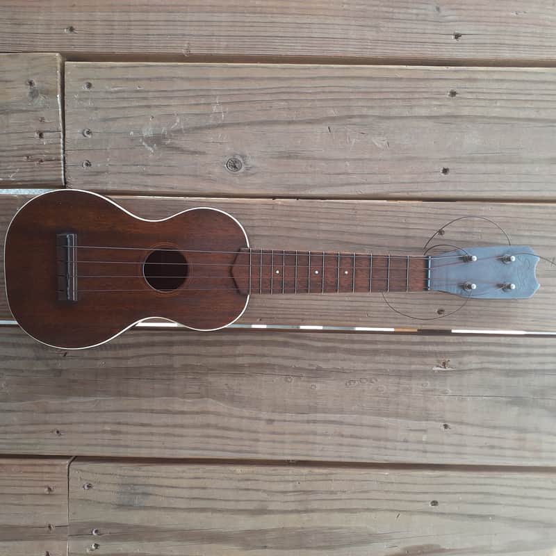 Martin-Like Vintage Soprano Rutan Ukulele 1920s - Solid Mahogany image 1