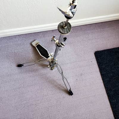 Vintage 1960's Hi Hat Stand Complete - Smooth Ultra Clean Specimen. image 6