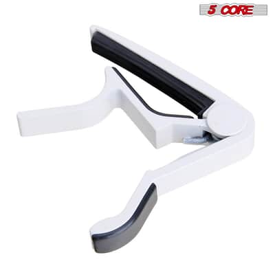 5 Core Capo Acoustic Electric Guitar 6 String Kapo Pair Quick And Easy Adjustment Classic Clip For Banjo Mandolin Or Ukulele Capotraste Para Guitarra image 12
