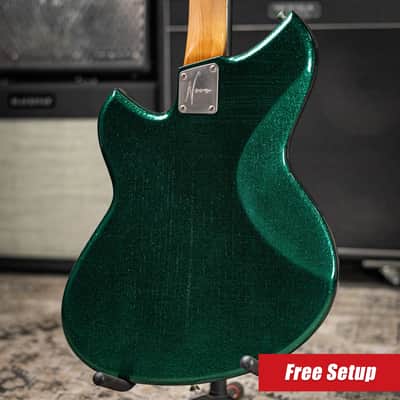 Novo Custom Shop Miris J Semi-Hollow Electric Guitar - Matrix Sparkle with Gig Bag image 2