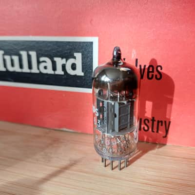 Superb 1970 NOS MULLARD Blackburn ecc83 12ax7 UK I63 Valvo label, extra strong, Orange Hiwatt Marshall Vox image 4