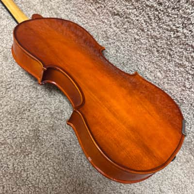 Violin Unlabeled 4/4 w/Case & Bow B image 8