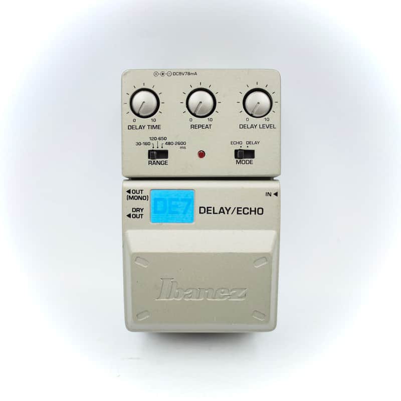 ディレイエフェクター、Ibanez ECHO / DELAY ディレイ／エコー DE7 アイバニーズ Ibanez 「DE7」の魅力 ニーゴ・リユース | ギター