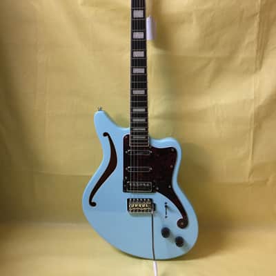 D'Angelico Premier Bedford SH Offset Body Semi-Hollow Guitar-Sleek-w/Gig Bag! image 2