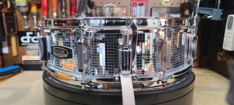 Vox 5"x14" Snare Drum 2020 - Mirrored Glass image 1