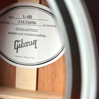 Gibson L-00 Standard - Vintage Sunbust 2025 Acoustic Electric Guitar w/OHSC image 13