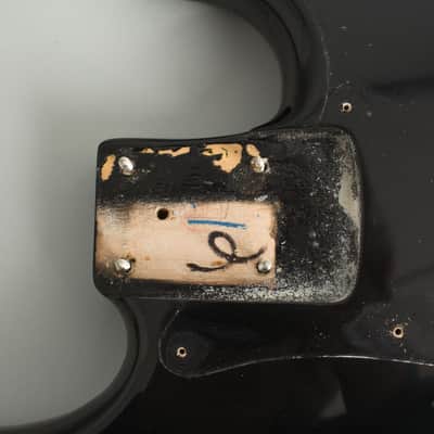 Fender  Precision Bass Solid Body Electric Bass Guitar (1974), ser. #620932, black tolex hard shell case. image 17