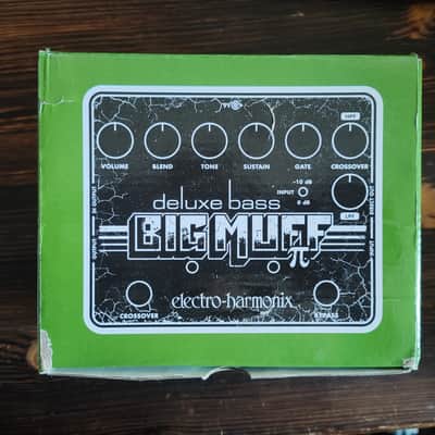 Electro-Harmonix Deluxe Bass Big Muff Pi Distortion / Sustainer 2012 - Present - Black / Green Bild 7