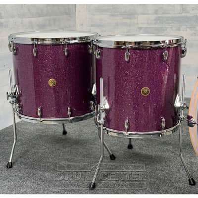 Gretsch Broadkaster "Purple Monster" 4pc Drum Set image 3