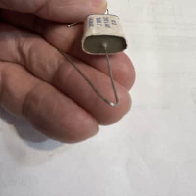 Vintage Reproduction Fender Capacitor 1953-62 Chicklet 1MFD image 3