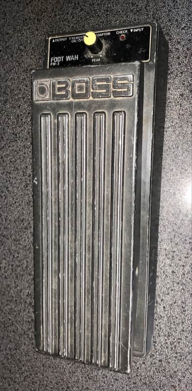 Boss FW-3 Foot Wah wah guitar effects pedal image 1