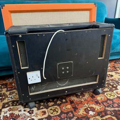 Vintage Vox AC30 2x12 Guitar Combo Cabinet Amplifier EMPTY Unloaded Box image 6