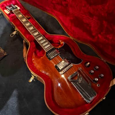 Gibson SG Standard '61 with Sideways Vibrola 2022 - Vintage Cherry image 5