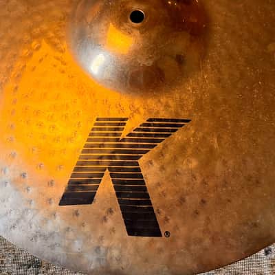 Zildjian K Custom STEVE GADD SESSION 18” Ride DISCONTINUED 2150 g Dark Dry! Great STICK image 4