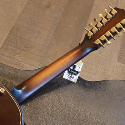 2021 Taylor Builder's Edition 652ce 12-String Acoustic Guitar Wild Honey Burst + OHSC image 17