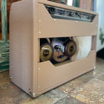 Fender '62 Super Guitar Amplifier Amp Reissue 2-Channel 40 Watt 2x10" Tweed 40w image 16