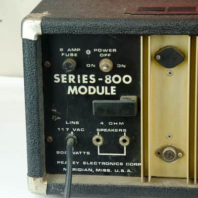 Vintage Peavey Super Festival Series 800 Booster Amplifier image 6