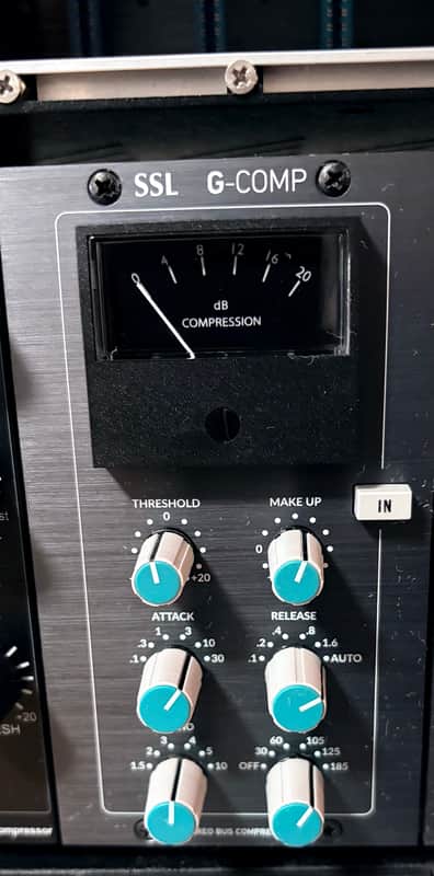Solid State Logic G-Comp 500-Series Compressor Module 2012 - 2015 - Black image 1