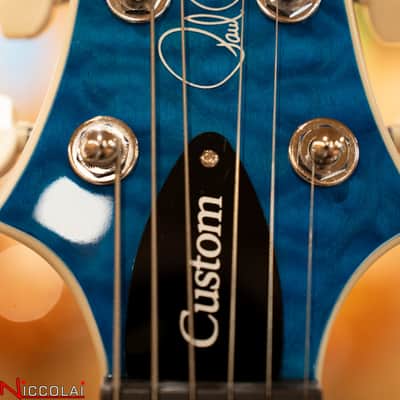 PRS SE CUSTOM 24-08 Quilt Lake Blue image 17