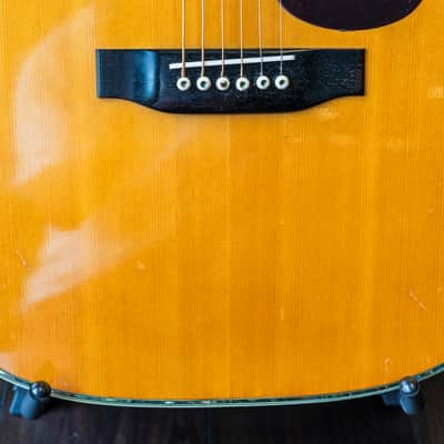 Martin D-28 style Morris W-35 Early 70s Made in Japan image 11