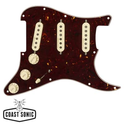 Fender Pre-Wired Strat Pickguard, Vintage Noiseless SSS image 1
