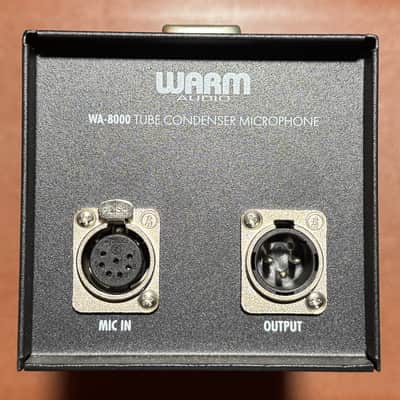 Warm Audio WA-8000 Large Diaphragm  SONY (upgraded) Tube Condenser Microphone Blac image 12