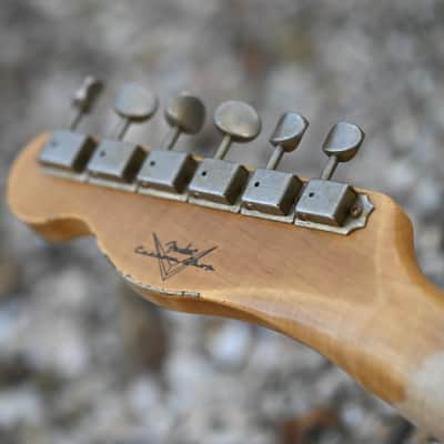 Fender Custom Shop 1954 Telecaster®, Relic - Aged Nocaster Blonde image 6