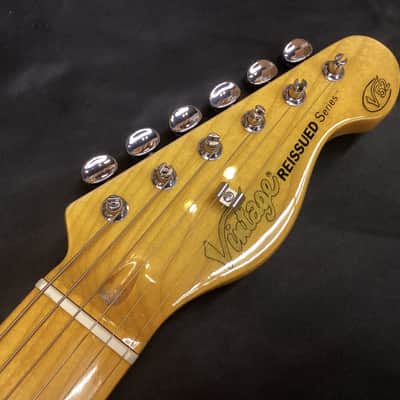 Vintage V52 ReIssued Electric Guitar Butterscotch image 5