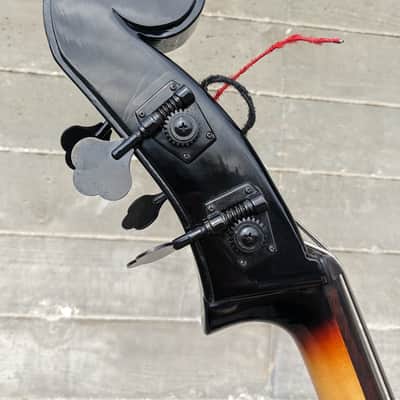 Palatino VE-500 3/4 Electric Upright Bass, Sunburst image 6