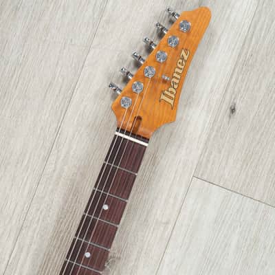 Ibanez AZ2204NW AZ Prestige Guitar, Rosewood Fretboard, Vermillion Red image 8