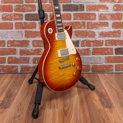 Gibson Custom Shop Murphy Lab Aged Historic Reissue ‘59 Les Paul Flame Maple Top Sunburst 2007 w/OHSC image 3