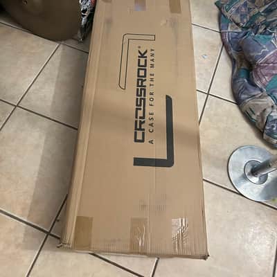 Crossrock Hardshell Guitar Case (Tweed/New) image 5