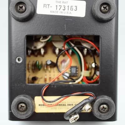 ProCo RAT Made in USA Silver Screw LM308N With Conversion Cable Distortion Guitar Effect Pedal 173163 image 5