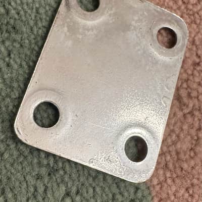 Unknown Neck plate Made in Japan 60s-80s - Chrome image 4