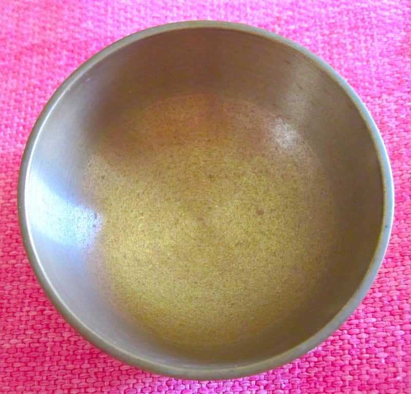 Japanese Rin Singing Bowl Cup Chime - Vintage image 1
