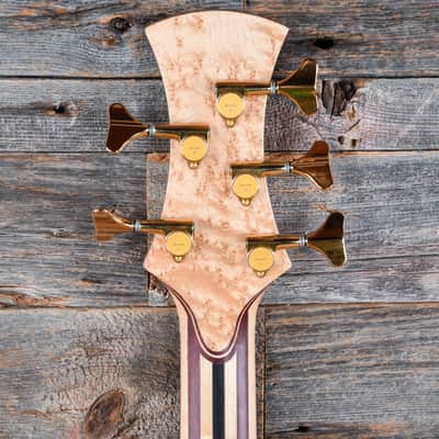 Alembic Custom Mark King Standard Balance K w/Europa Electronics Birdseye Maple 2007 (s700) image 7