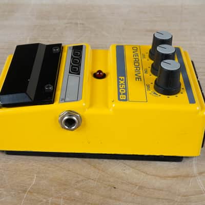 DOD Overdrive Plus FX50B 1986 Yellow Made in USA image 3