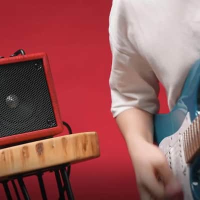 Phil Jones X4C Nanobass 35-Watt 1x4" Bass Combo, Red, w/Bluetooth, USB Power Bank Input image 9