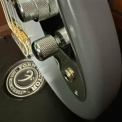 Woodcraft Electric Guitars WoodShed Signature Series Jazz Bass 4 21 frets Nardo Grey image 9