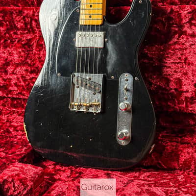 2016 Fender 52 Esquire Tele Journeyman Relic Black imagen 4