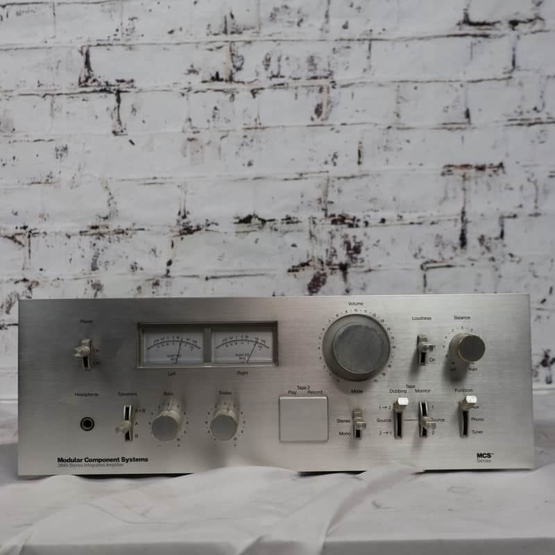 MCS 3865 Stereo Integrated Amplifier *Tested/Working* image 1