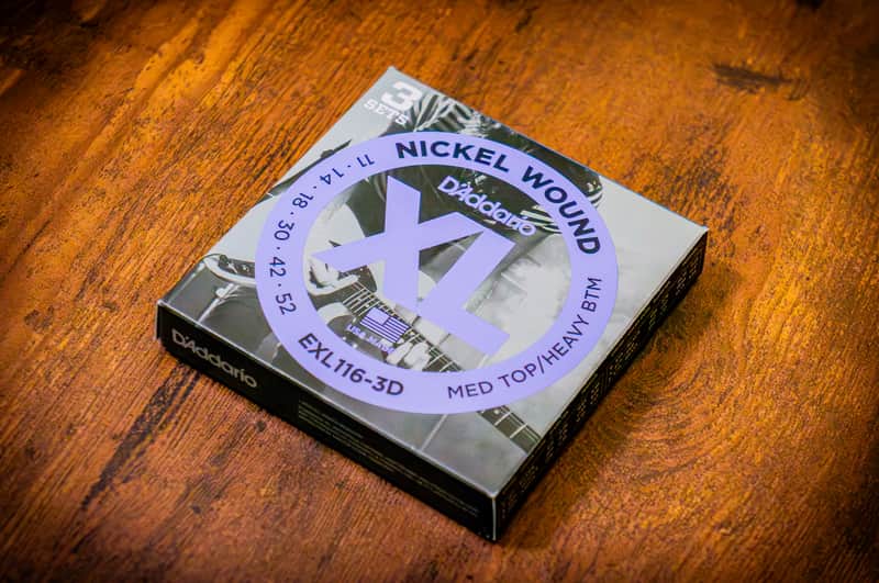 30 SETS - D'Addario EXL116 Nickel Wound Medium Top / Heavy Bottom Electric Guitar Strings, 11-52 (Brand New/Sealed) image 1