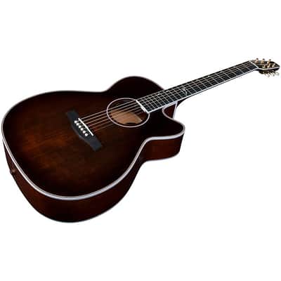 Seagull Artist Mosaic CH CW Bourbon Burst GT EQ Acoustic-Electric Guitar Regular Bourbon Burst image 7