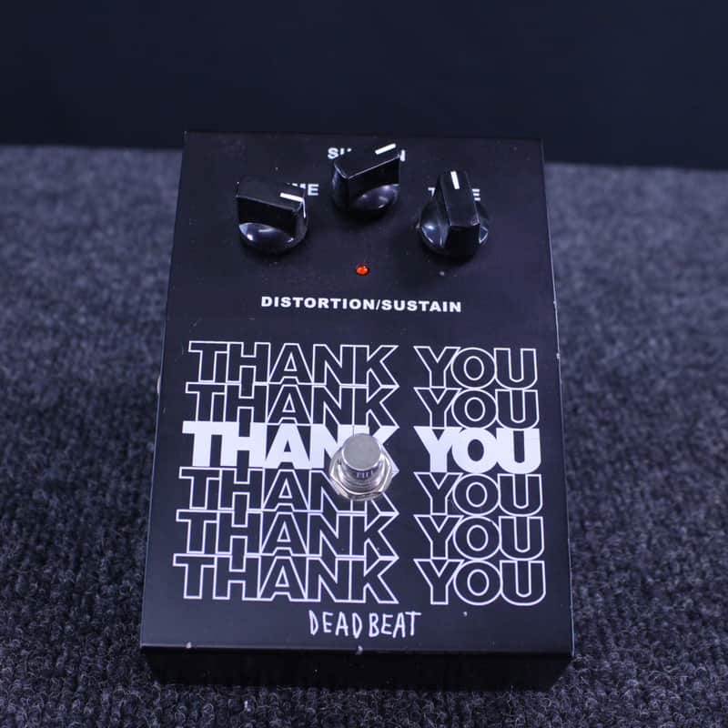 DeadBeat Sound Thank You Distortion/Sustainer 2017-2018 - Black image 1