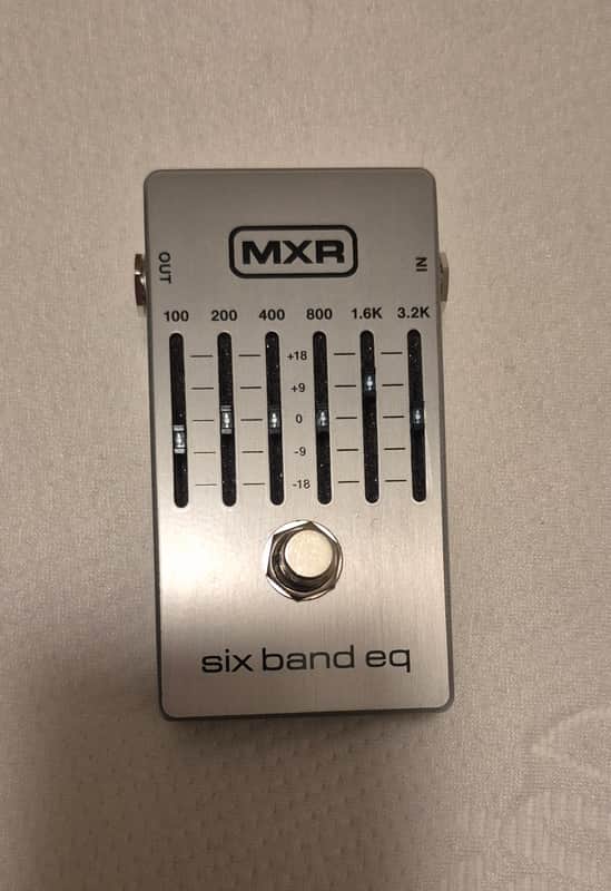 MXR M109S Six Band EQ 2016 - Present - Silver image 1