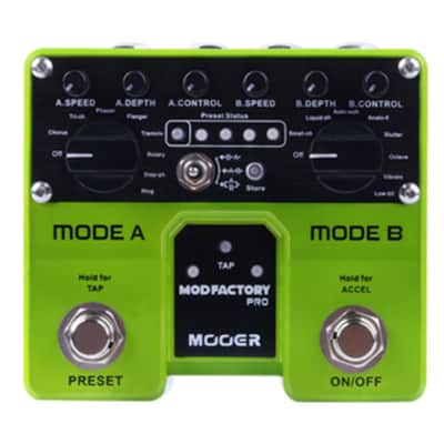 Mooer Mod Factory Pro Modulation Guitar Effect Pedal 16 Modulations 4 Presets New image 1